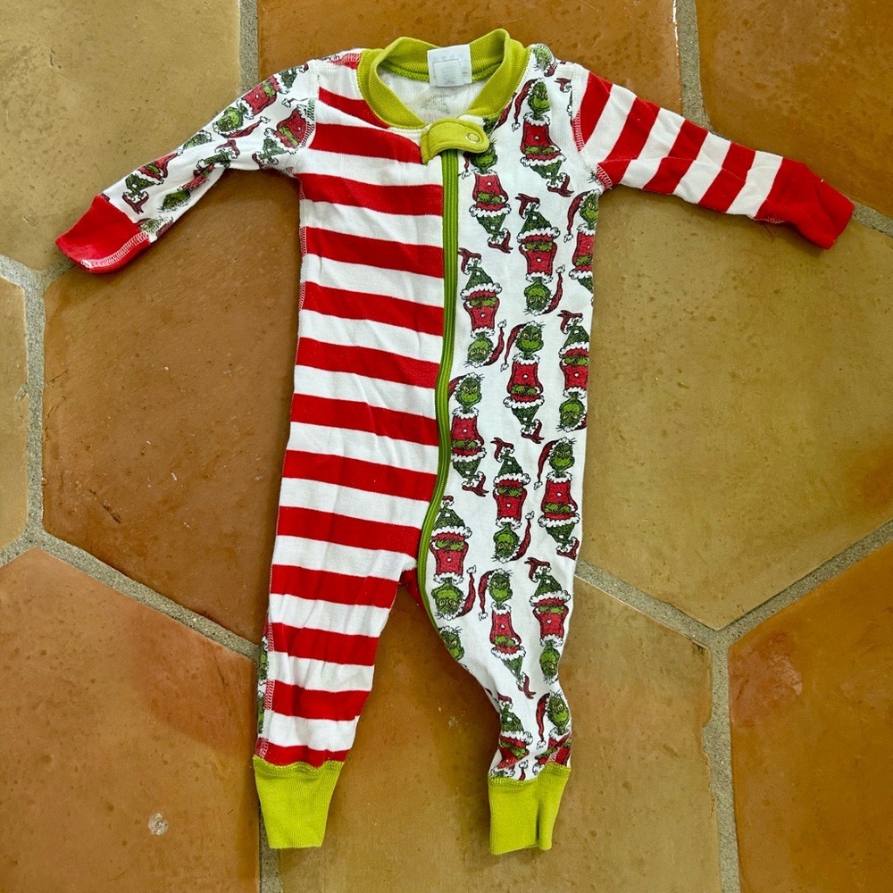 Hanna Andersson Grinch Mix It Up 3-6 mo
